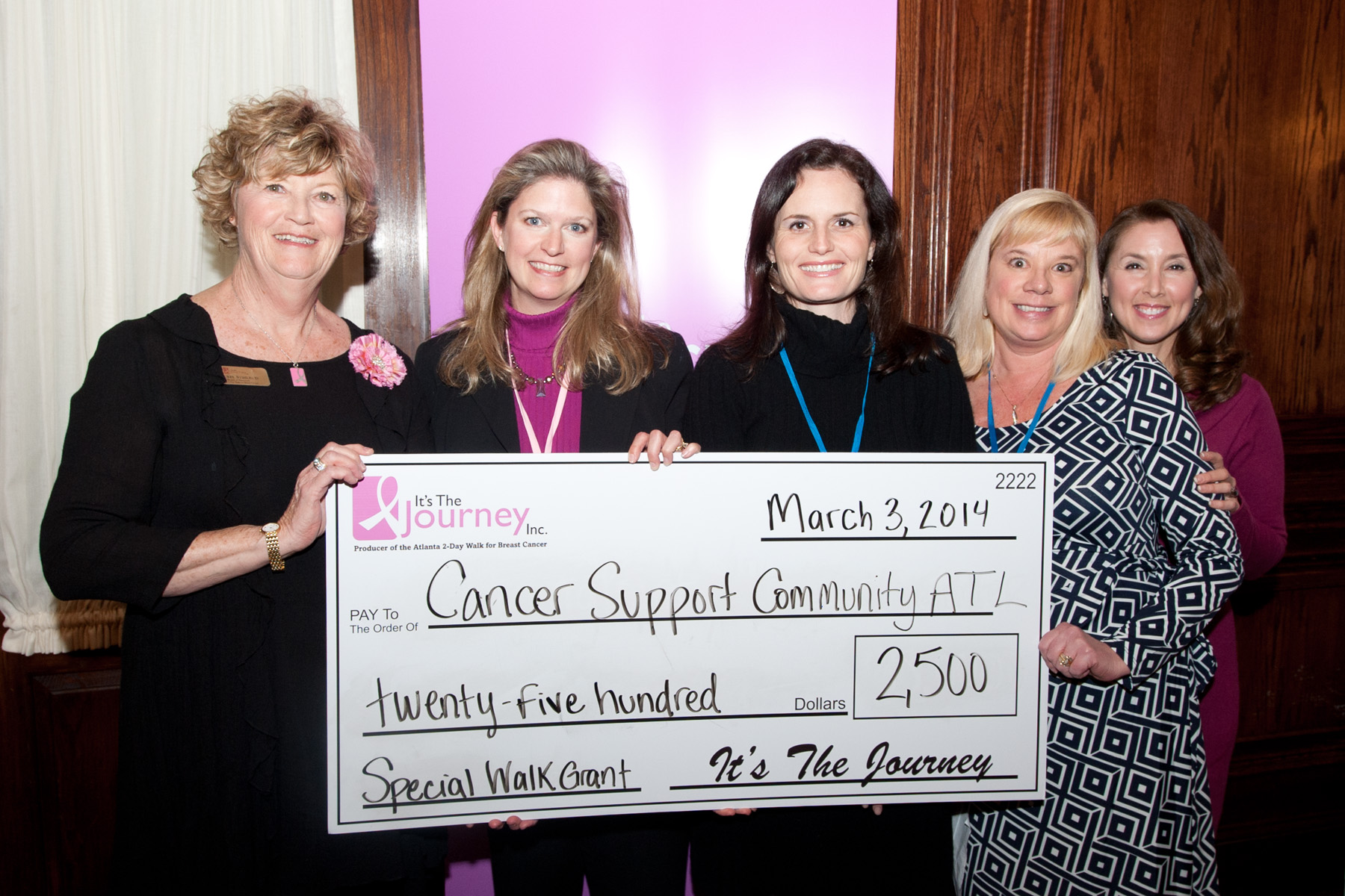 It’s The Journey Special Grant Awards! - Georgia Alliance for Breast Cancer