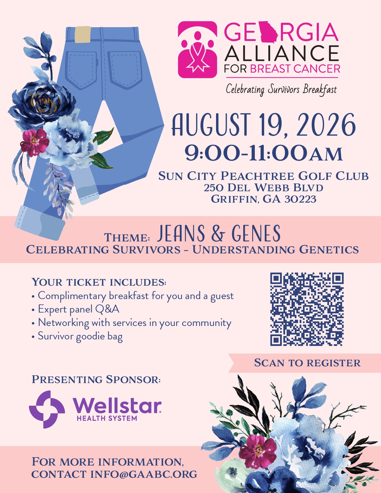 GAABC Celebrating Survivors Breakfast August 19, 2026