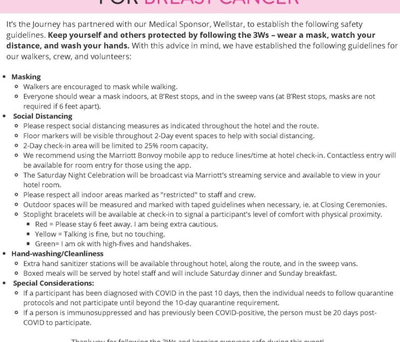 2021 COVID Safety Protocols