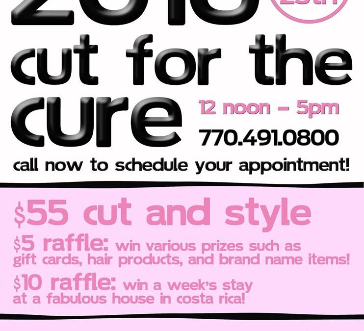 Join Siggers Hairdressers for the 2016 Cut for the Cure!